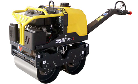 Double Drum Walk Behind Roller